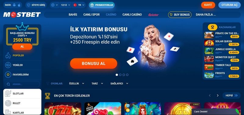 Приложение Mostbet